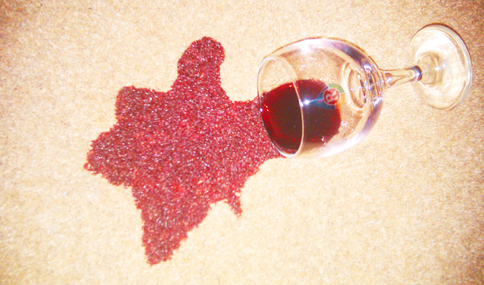 Red Wine Spills on Carpet – What You Can Do